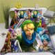 thumbnail image 1 of The Legend Of Zelda 100% Polyester Comforte Luxury Anime Twin Bedding Sets Duvet Cover 3-Piece Set 1 Quilt Home, 1 of 4