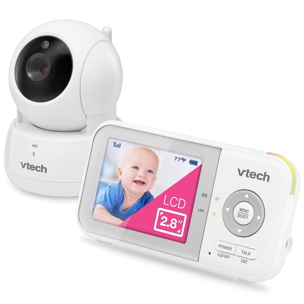 Monitor para bebés VTech VM923 con pantalla de 2.8 pulgadas, giro, inclinación y zoom