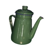 Bothyi - Tetera Esmaltada Para Té, Calentador De Agua Y Leche, Tetera Para El Hogar, Cocina, Exterior, Verde