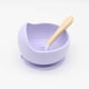 thumbnail image 1 of Baby Suction Bowl With Spoon, Silicone Bowl & Spoon Set, Kids, Toddlers - Baby Weaning Food Bowls - First Stage Self-Feeding Tableware Set, 1 of 3
