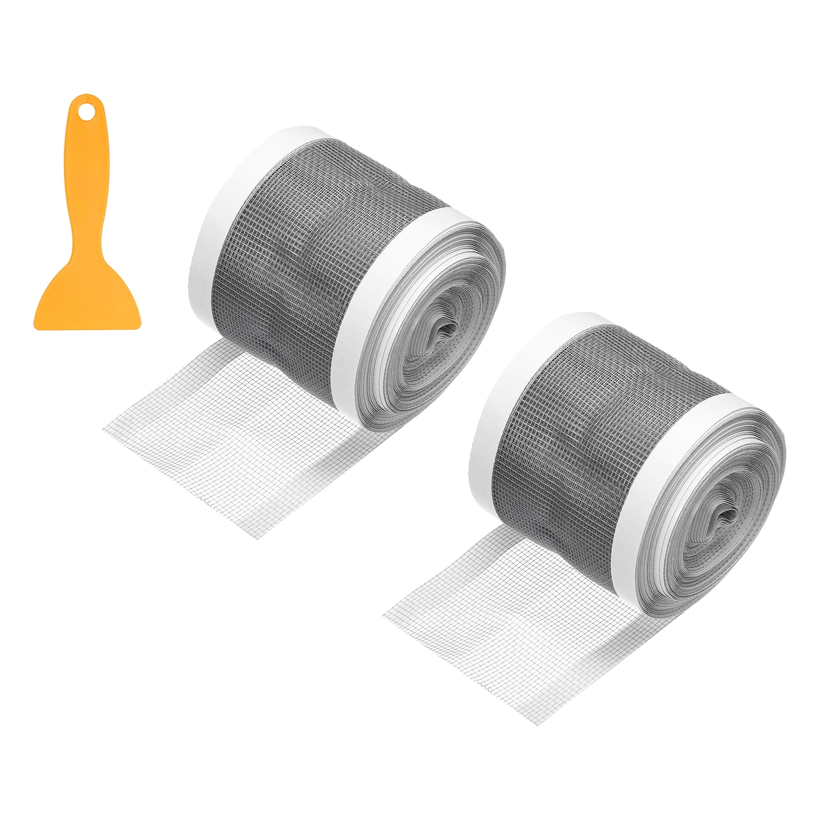 2 piezas de capturadores de cabello desechables, adhesivo de drenaje de malla de 2.76 pulgadas x 32.8 pies con herramienta