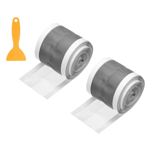 2 piezas de capturadores de cabello desechables, adhesivo de drenaje de malla de 2.76 pulgadas x 32.8 pies con herramienta