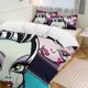 thumbnail image 1 of Monster HighCartoon Collection 3-Piece Comforter Set, Personalized Bedding Decor for Kids And Teens Bed Sheets, 1 of 5