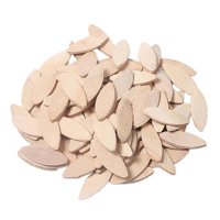 Bothyi - 100 Uds. De Galletas Para Unir Madera, Astillas De Madera De Haya Artesanales, Proyectos De Carpintería No20 56X23X4Mm
