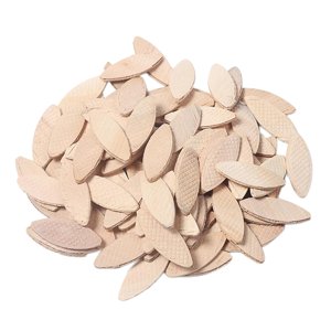 Bothyi - 100 Uds. De Galletas Para Unir Madera, Astillas De Madera De Haya Artesanales, Proyectos De Carpintería No20 56X23X4Mm