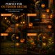 thumbnail image 2 of Estaca Solar para Jardín Halloween Gato Negro y Luna con Calabaza – CRILEAL, 2 of 8