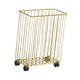 thumbnail image 4 of Cesto Para Ropa Sucia Cesto Para Ropa Sucia Multifuncional Con Ruedas Para Mancuernas Dorado, 4 of 5