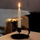 thumbnail image 3 of Candelabros de mesa de metal negro, 2 unidades, para decoración del hogar, bodas, cenas y fiestas (A), 3 of 5