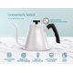 thumbnail image 5 of Tetera KooK de Cuello de Cisne 763 ml Blanca con Termómetro, 5 of 6