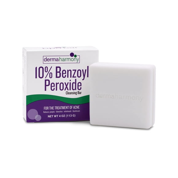 Barra limpiadora Dermaharmony 10 % peróxido de benzoilo 113 g