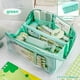thumbnail image 1 of Stationery Bag, Pencil Case, Large Capacity Pencil Case, Handheld Pencil Case, Stationery Box, Cosmetics, Portable Gifts, Suitable For Office, School, Youth, Girls, Boys, Men, Women, Adults, 1 of 5