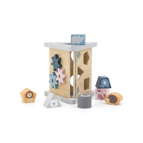 Roots Toys - Juego Set Triangulo Didáctico De Madera