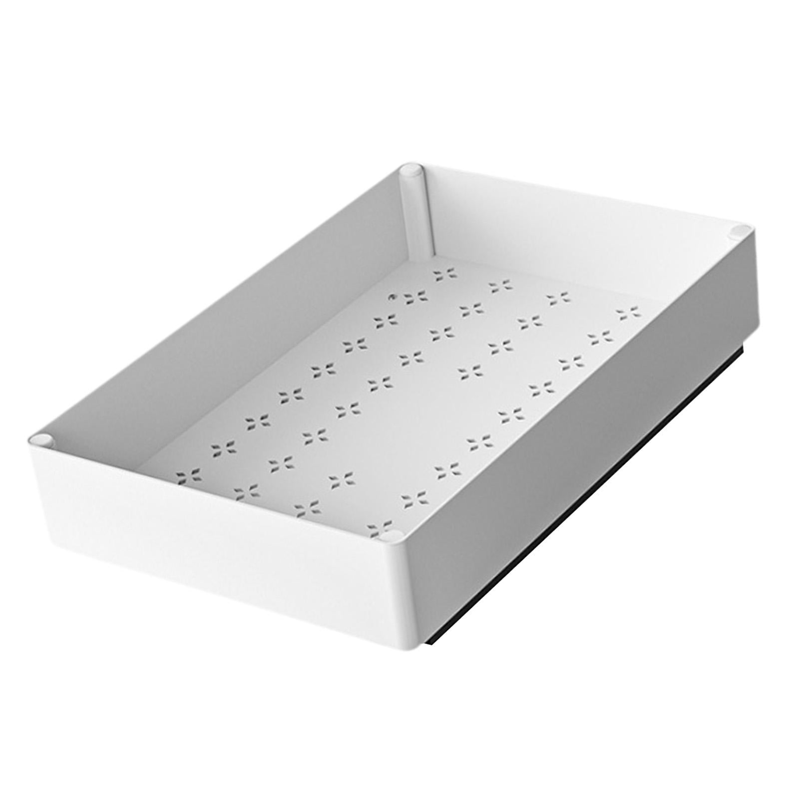 Magideal - Organizador De Armario Extraíble, Estante De Almacenamiento Con Cajón Extraíble, Fácil De Instalar, Estante De Cajón Extraíble Para El Hogar Debajo De M