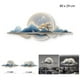 thumbnail image 1 of Cuadro paisaje con luces LED - 80 x 29 cm, 1 of 5