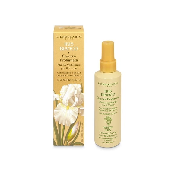 Body Mist L'Erbolario Perfumed Caress Alisante Iris Blanco 150 mL
