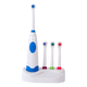 thumbnail image 3 of Cepillo De Dientes Eléctrico A Pila Con Base Y 3 Cabezales, 3 of 6