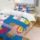 thumbnail image 2 of Merry Christmas Hello Kitty 3 Pieces Duvet Cover Set Full Size Super Soft Fade Resistant Microfiber, 2 of 4