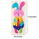 thumbnail image 1 of Rectangle Toddler Puzzle,Wooden Puzzle For Children, Animals Puzzles Dinosaur Crocodile Caterpillar Giraffe,Colorful Wood Numbered Puzzles Baby Infant Kid Preschool Learning Educational Toys, 1 of 5