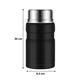 thumbnail image 2 of Thermo Comida 800 Ml  Thermos Color Rosa, 2 of 7