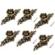 thumbnail image 1 of 6 Piezas De Estilo Retro Tiras De Muebles De Rosa Hardware Para Puerta De Gabinete De Bronce, 1 of 3