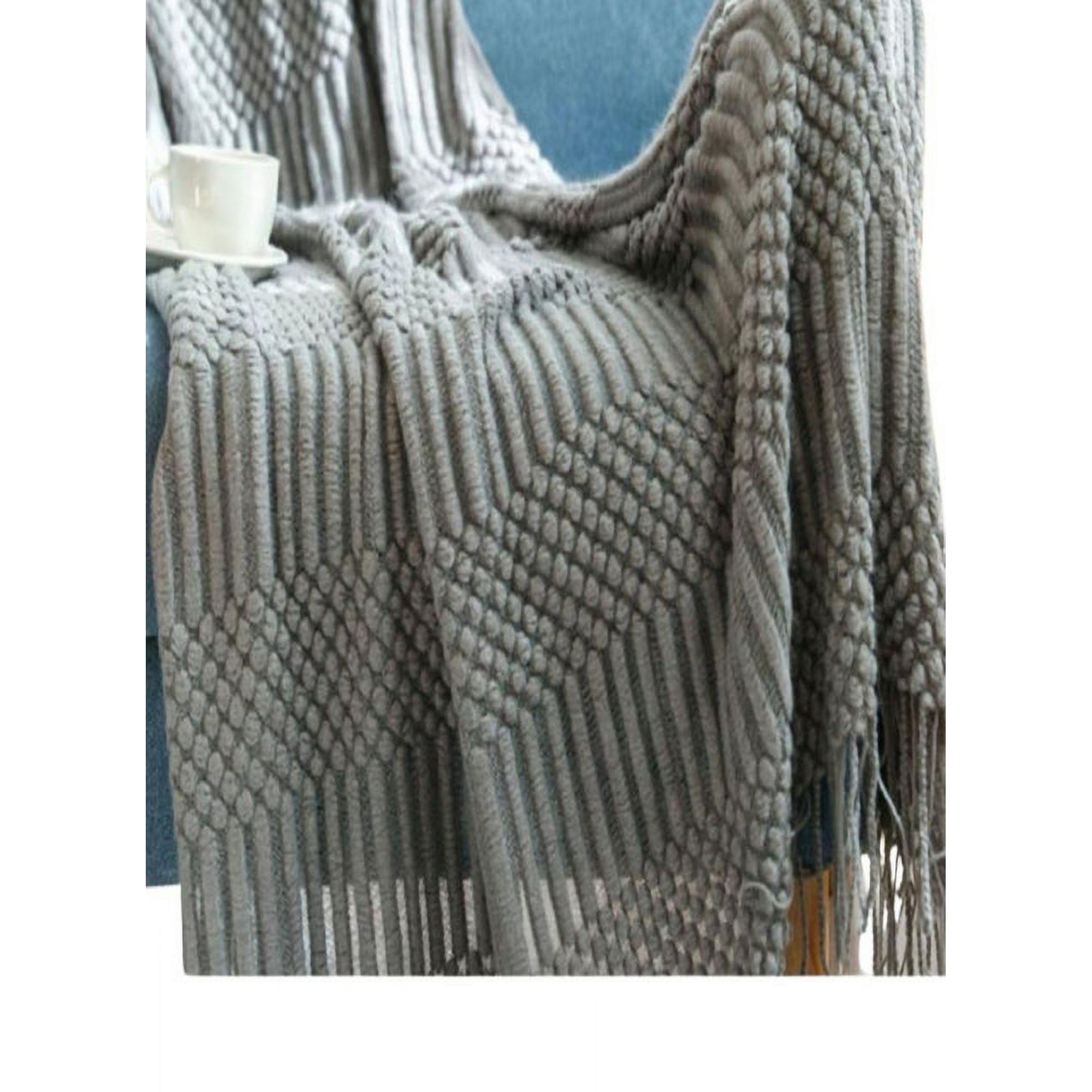 Todo Para El Hogar - Mantas Tejidas Para Decorar 127x152 Cm