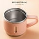 thumbnail image 2 of Termo Con Taza Incluida Para Té De Acero Inoxidable, Botella Aislada Al Vacío Con Tapa Incorporada A Prueba De Fugas De 500 Ml Con Tazas, Taza De Café De Viaje Para Bebidas Frías Y Calientes, 2 of 6