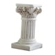 thumbnail image 5 of Estatua De Pilar Romano, Soporte De Pedestal Blanco Para Decoración De Sala De Estar, 5 of 5