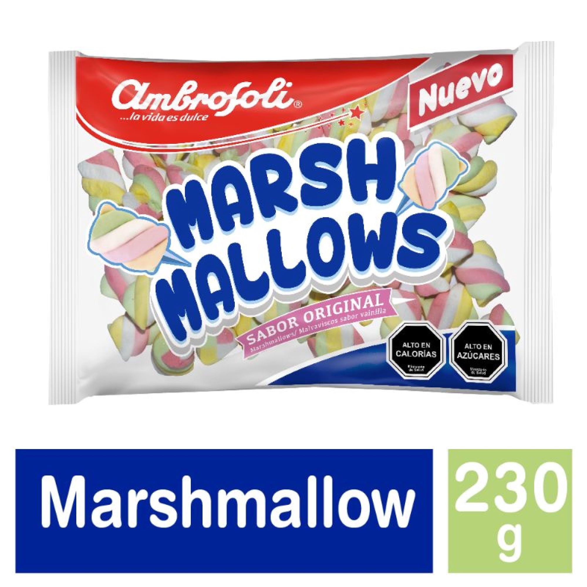 Marshmallow Trenza 230 g Ambrosoli