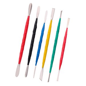 Bothyi - 6X Kit De Herramientas Para Esculpir Arcilla De Cerámica De Polímero Para Modelado De Bricolaje Pintura De Roca