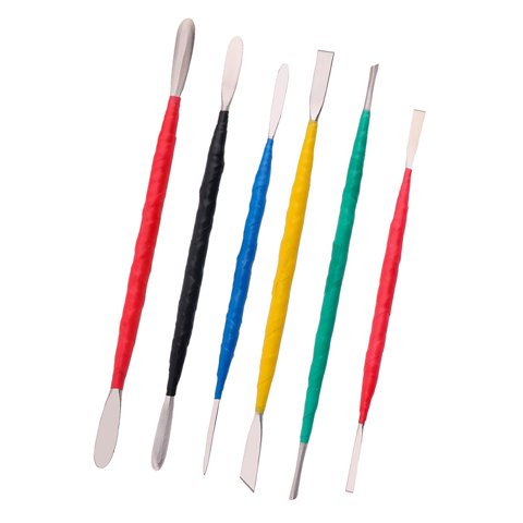 Bothyi - 6X Kit De Herramientas Para Esculpir Arcilla De Cerámica De Polímero Para Modelado De Bricolaje Pintura De Roca