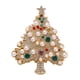 thumbnail image 4 of Broche Navide?o, Regalo De Boda, Broche De Solapa Para Mujer, Para Bufanda, Cheongsam, Corbata, Dorado, 4,9 Cm X 6 Cm, 4 of 5