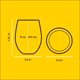 thumbnail image 3 of Vasos JoyJolt 570 ml Juego de 4 Héroes de Marvel, 3 of 9