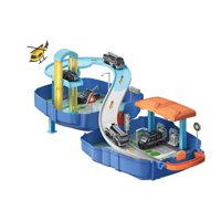 Babyluna - Mochila De Juegos, Police Series, Autopista, 3 Autos Y Avión