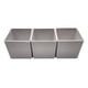thumbnail image 3 of Set 3 Macetero Maceta De Plastico Cuadrado Pequeño 6 X 6 Cm blanco Tamano Unico, 3 of 5