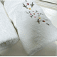 thumbnail image 3 of Juego 3 Toallas (Visita, Manos, Baño) Bordadas Color Blanco Royal Touch Floral, 3 of 3