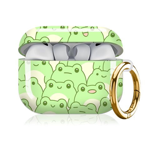 Estuche Para Airpod Pro 3 Klcdorf – Ranas Adorables Con