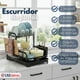 thumbnail image 2 of Secador Escurridor Para Platos Loza Vajilla 2 Niveles Drenaje Automático, 2 of 9