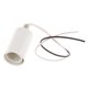 thumbnail image 1 of Lámpara de techo redonda lámpara de techo candelabro colgante zócalo blanco e14, 1 of 3