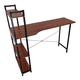 thumbnail image 2 of Escritorio con 4 estantes empoli estructura metalica Café, 2 of 3