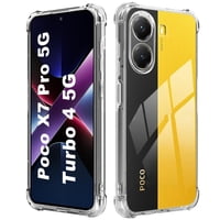 Genérico - Carcasa Transparente Para Xiaomi Poco X7 Pro 5G
