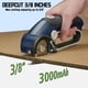 thumbnail image 2 of Tijeras eléctricas inalámbricas Zeite Deepcut 3/8" con luz LED, 2 of 7