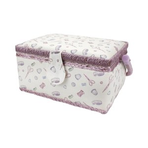 Bothyi - Estuche De Transporte Accesorio De Gran Capacidad Caja De Costura De Viaje Para Amantes Hechos A Mano