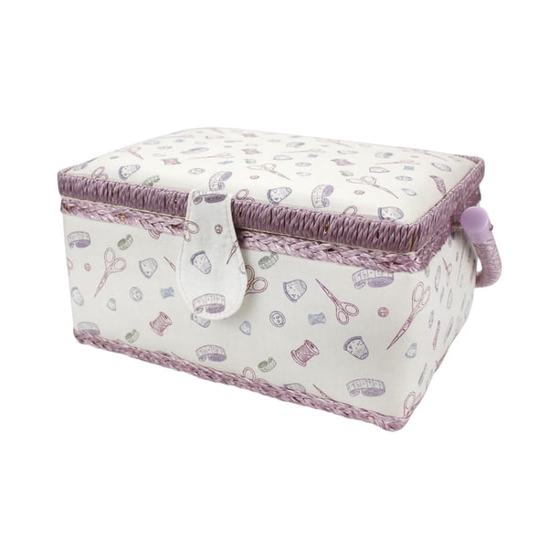 Estuche De Transporte Accesorio De Gran Capacidad Caja De Costura De Viaje Para Amantes Hechos A Mano