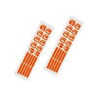 Ioensy - 2 Pegatinas Luminosas Para Botón De Interruptor De Control De Coche, Pegatinas Fluorescentes Nocturnas Para Coche, Color Rojo