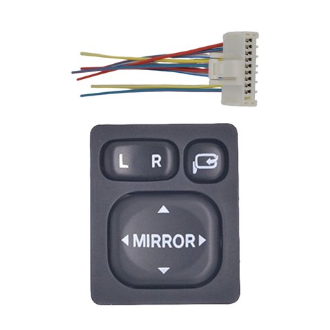 Magideal - Interruptor Plegable De Espejo Retrovisor Automático Eléctrico 84872-52040 84872-52040-Xs Accesorios Para Automóvil Interruptor De Control De Espejo