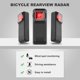 thumbnail image 2 of Radar para bicicleta BY-J 140 m con alertas audibles y visuales, impermeable, 2 of 6