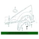 thumbnail image 5 of 30pcs M5-2.12 x 19mm T25 Tox Fender Liner Splash Guard Under Cover License Bestanteríaet Truss Head Tapping Screw Bolt Compatible con VW Audi Posche N90892001 N90775001, 5 of 7