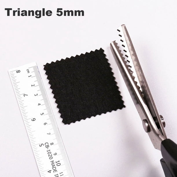 1pc Zigzag Scissors for Sewing, Embroidery, and Leather Crafts - Perfect for Dressmaking and DIY Projects