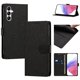 thumbnail image 3 of Cartera Funda para Samsung Galaxy A14 Carga Inalámbrica, Negro, 3 of 6