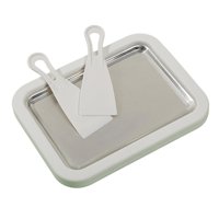 Bothyi - Plato Para Helado Diy Summer Con Espátulas Para Sorbete Blanco